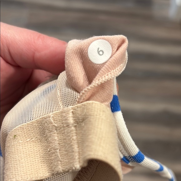 lululemon athletica Blue and White Striped Tank Top - Picture 5 of 7